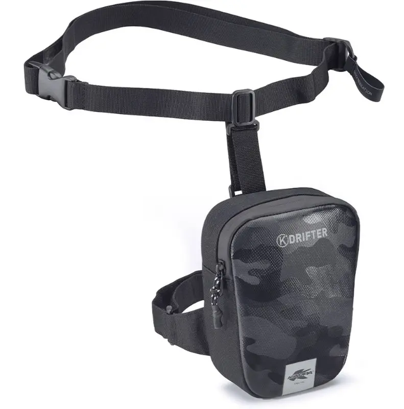 KAPPA brašna na stehno K'DRIFTER 1,5L (výška 17cm X šířka 13cm X hloubka 6,5cm) barva černá (KAPPA brašna na stehno K'DRIFTER 1,5L (výška 17cm X)