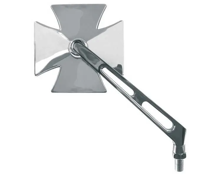 V PARTS (VICMA) pravé zrcátko, průměr závitu 10mm, levá/pravá strana, barva chromovaná (E160D) (V PARTS (VICMA) pravé zrcátko, průměr závitu 10mm,)