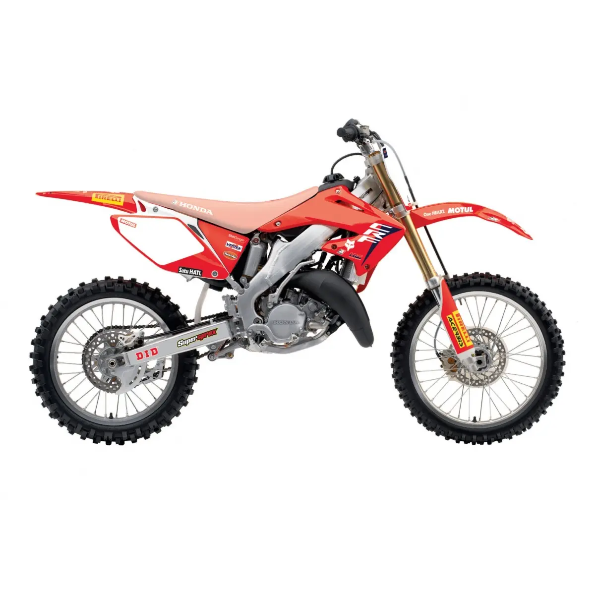 BLACKBIRD sada samolepek (dýhy) HONDA CR 125R 00-07, CR 250R 02-07 REPLICA TEAM HRC 24 ( )