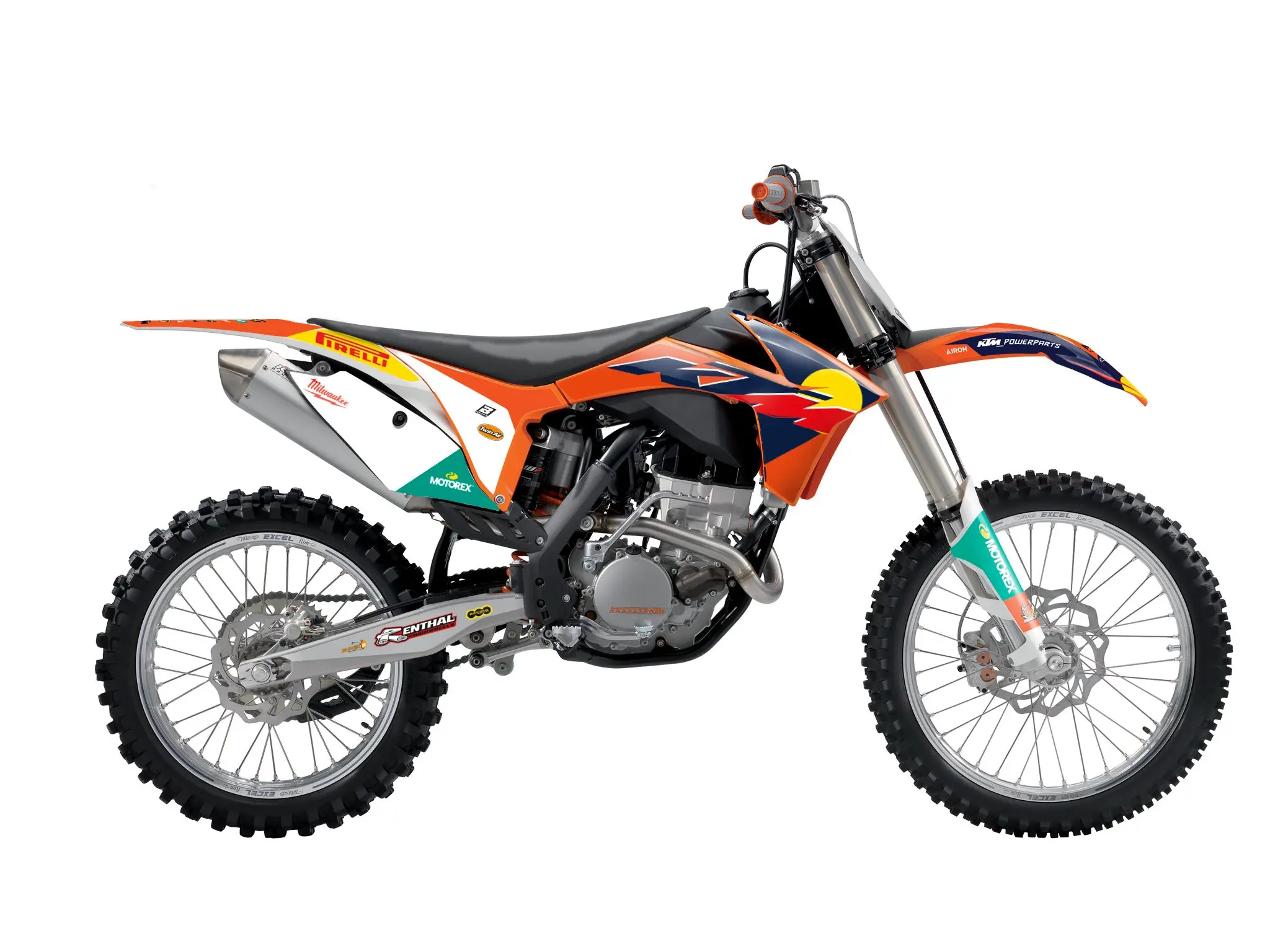 BLACKBIRD sada nálepek (polepů) KTM SX/SX-F '11-'12, EXC/EXC-F '12-'13 REPLICA TEAM KTM FACTORY MXGP 26 ( )