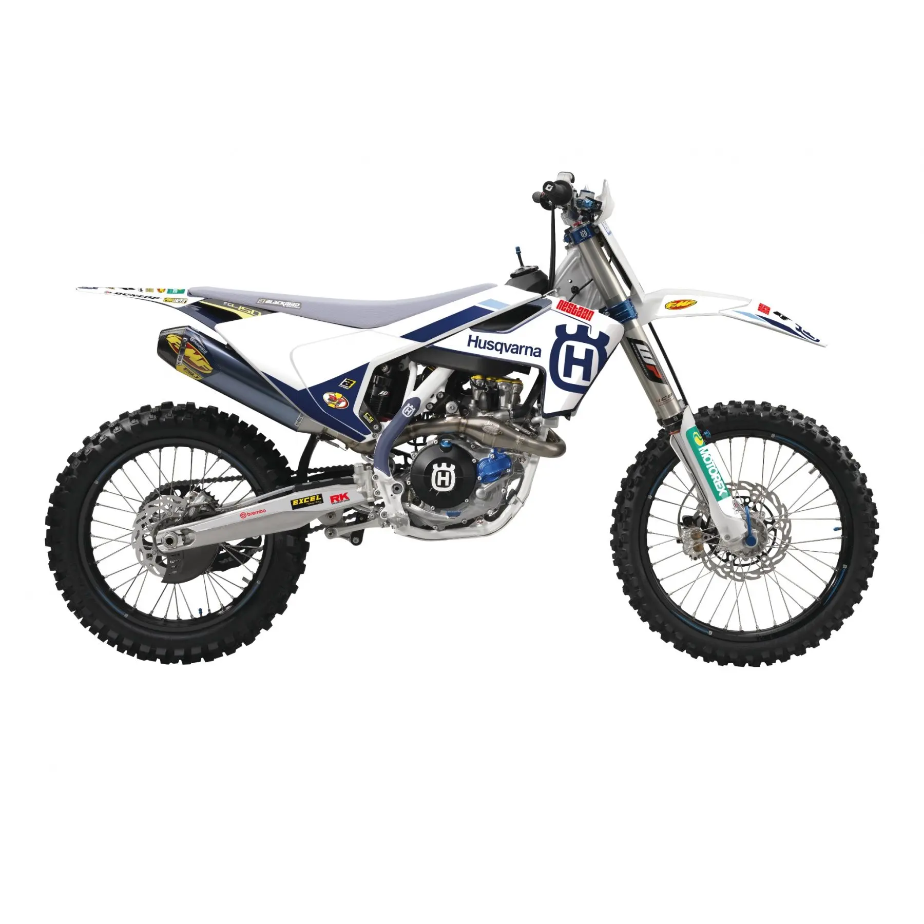 BLACKBIRD sada samolepek (dýhy) HUSQVARNA FC/TC 16-18, TE/FE 17-19 REPLICA FACTORY HUSQVARNA (BLACKBIRD sada samolepek (dýhy) HUSQVARNA FC/TC 16-18,)