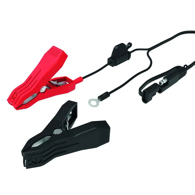 OXFORD kabel pro nabíječku SAE 2V1 zakončený kleštěmi (krokosvorky) nebo délka 0,5 m (EL) (OXFORD kabel pro nabíječku SAE 2V1 zakončený kleštěmi)