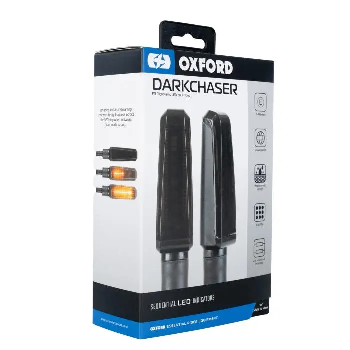 OXFORD 09/2025 blinkry sekvenční LED DARKCHASER s rezistorem 2 kusy ( )