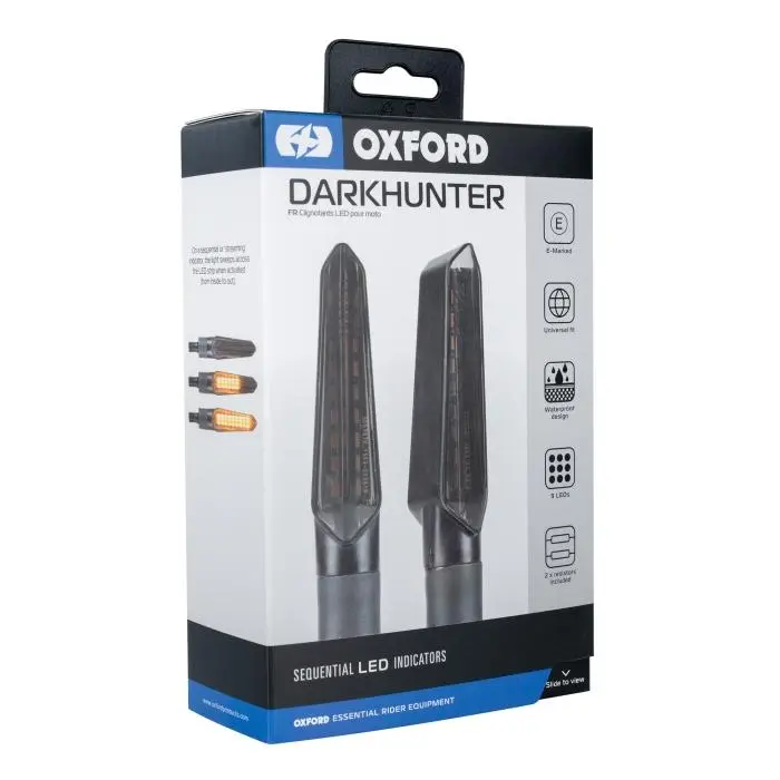 OXFORD 09/2025 blinkry sekvenční LED DARKHUNTER s rezistorem 2 kusy (OXFORD 09/2025 blinkry sekvenční LED DARKHUNTER s rezistorem 2 kusy)