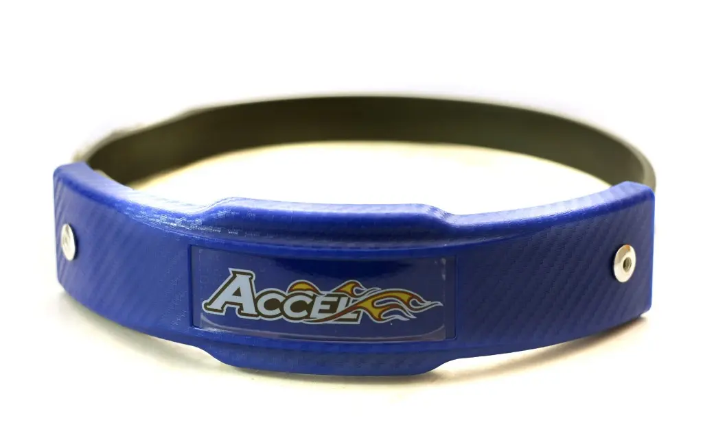 ACCEL kryt výfuku průměr 127-152mm barva modrá - (EPG-01BL) ( )