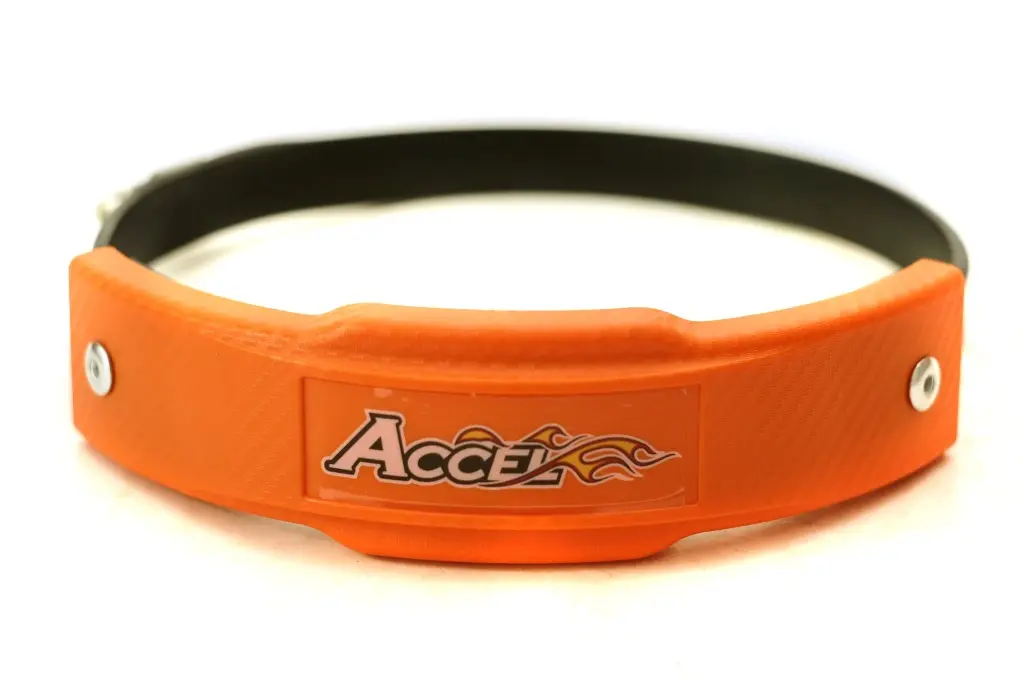 ACCEL kryt výfuku průměr 102-127mm barva oranžová - (EPG-02OR) (ACCEL kryt výfuku průměr 102-127mm barva oranžová - (EPG-02OR))