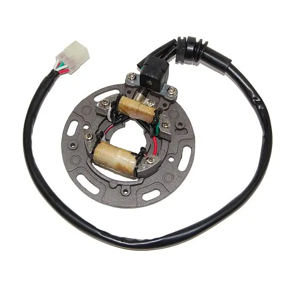 ELECTROSPORT stator (vinutí alternátoru) KAWASAKI KX 125 95-97 (s plotnou a kabely) ( )