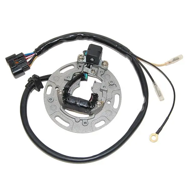 ELECTROSPORT stator (vinutí alternátoru) KAWASAKI KX 85/100 01-05 (s plotnou a kabely) (ELECTROSPORT stator (vinutí alternátoru) KAWASAKI KX 85/100)