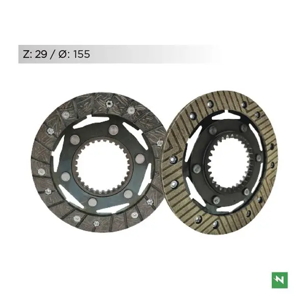 NEWFREN spojkové kotouče MOTO GUZZI 850/940/1000/1100/1200 (EBS-0) (suchá spojka) (dva kotouče) (zesílené) (NEWFREN spojkové kotouče MOTO GUZZI)