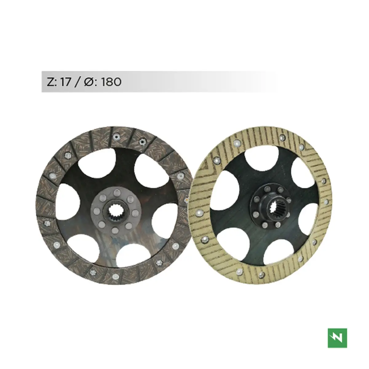 NEWFREN spojkové kotouče BMW R 900RT 05-13, R 1200GS 03-12, R 1200GS ADVENTURE 06-13; R1200S/ST/R/RT 03-14, R-NINE 1200 15-20, HP2 1200 05-10 (suchá