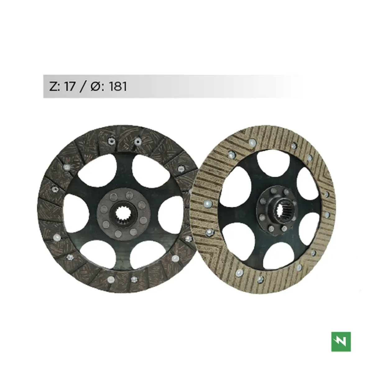NEWFREN spojkové kotouče BMW K 1200GT 02-05; K 1200LT 97-08; K 1200RS 96-05 (MCC607) (suchá spojka) (NEWFREN spojkové kotouče BMW K 1200GT 02-05; K)