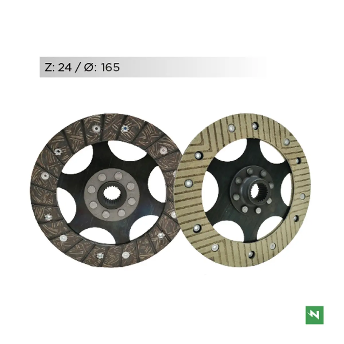 NEWFREN spojkové kotouče BMW K 75C/RT/S 84-05 (suchá spojka) (NEWFREN spojkové kotouče BMW K 75C/RT/S 84-05 (suchá spojka))