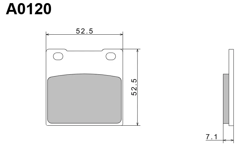 NISSIN brzdové destičky KH63 / KH161 PREMIUM SEMI-METALLIC (sintrované) (ECE R90) vyrobeno v Japonsku (2P-213NS) (NISSIN brzdové destičky KH63 /)