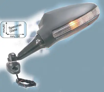 FAR levé zrcátko s blinkrem YAMAHA R1/R6 (21W) (FAR levé zrcátko s blinkrem YAMAHA R1/R6 (21W))