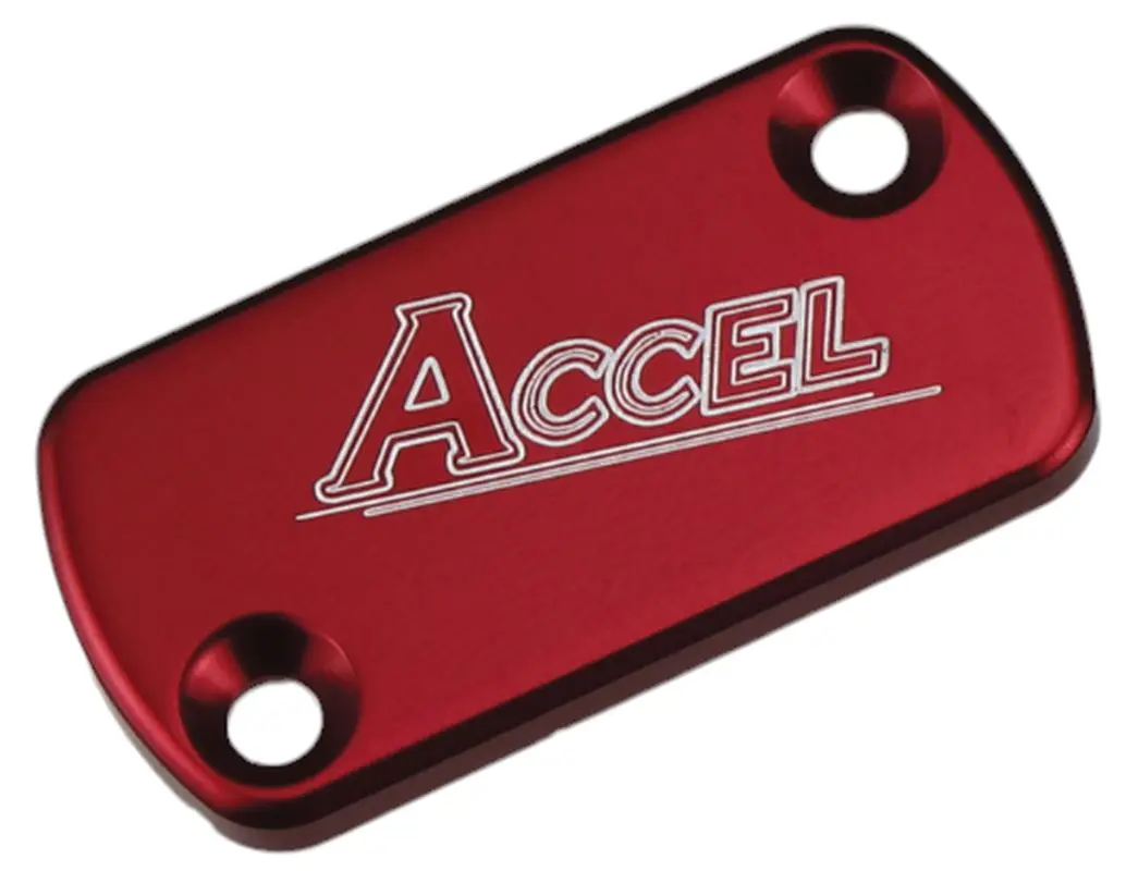 ACCEL kryt brzdové pumpy přední HONDA CR/CRF/XR barva červená (ACCEL kryt brzdové pumpy přední HONDA CR/CRF/XR barva červená)