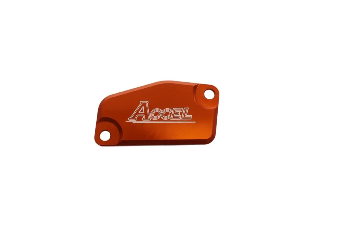 ACCEL kryt brzdové pumpy přední KTM SX 85 13, FREERIDE 350 barva oranžová (ACCEL kryt brzdové pumpy přední KTM SX 85 13, FREERIDE 350 barva oranžová)