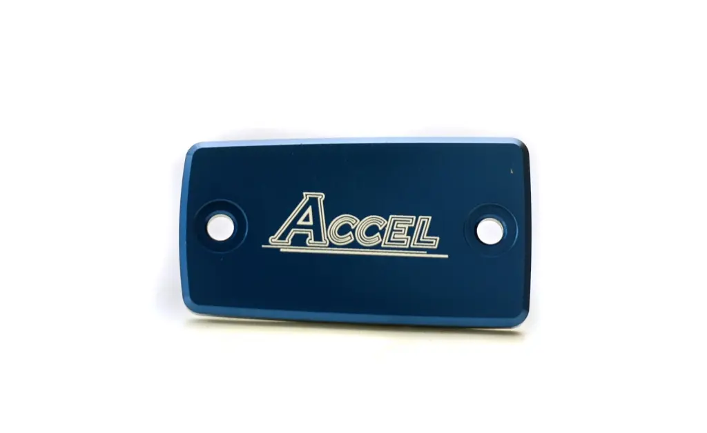 ACCEL kryt brzdové pumpy přední HUSQVARNA TC125/250, FC250-450 18, TE150-300, TX125/300, FE250-501, FX350/450 18-20 (pumpa MAGURA) barva modrá