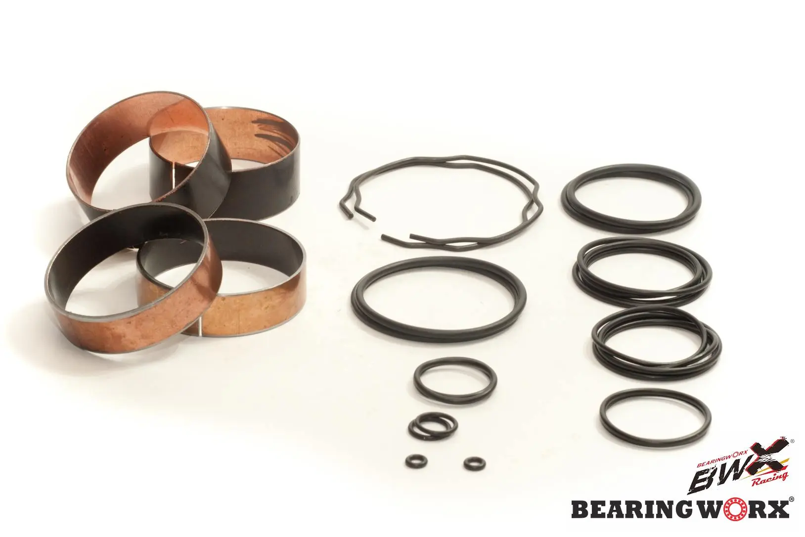 BEARING WORX sada pouzder přední vidlice HONDA CRF 250R 15-17 (38-6119) (BEARING WORX sada pouzder přední vidlice HONDA CRF 250R 15-17 (38-6119))