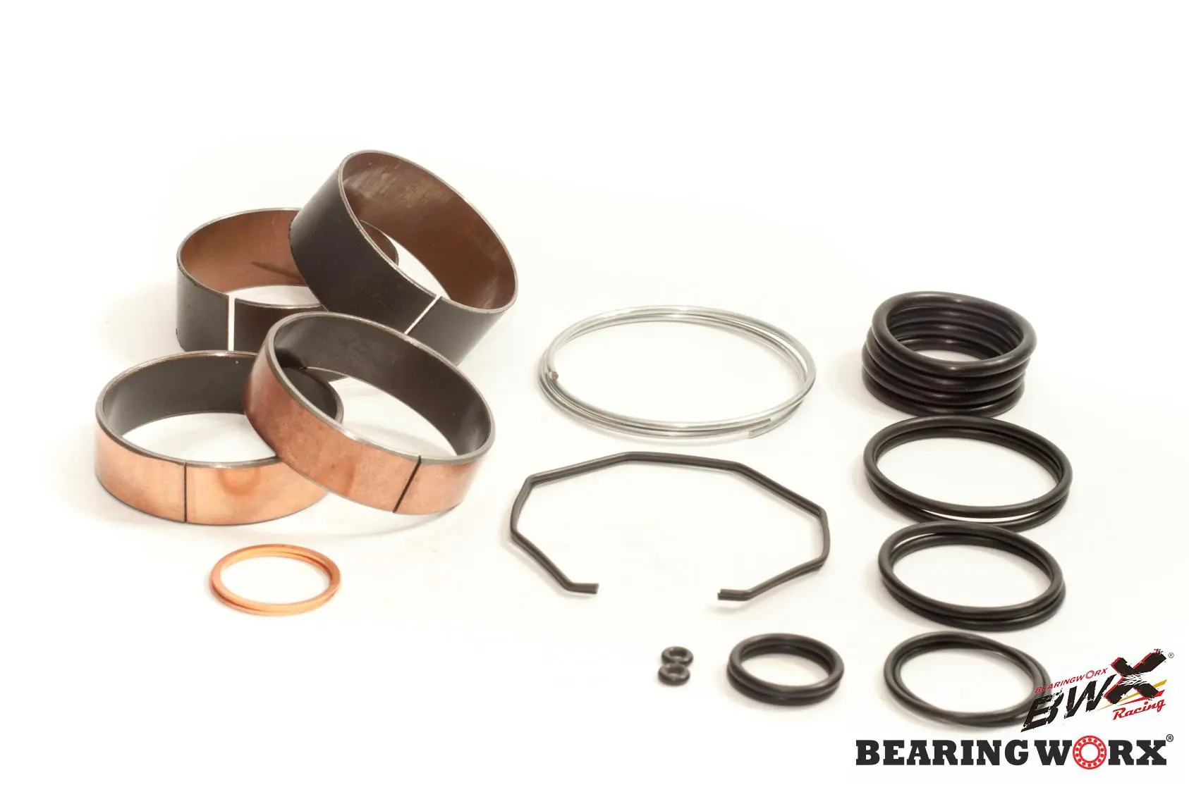 BEARING WORX sada pouzder přední vidlice KAWASAKI YAMAHA YZ125/250/YZF250 05-24, YZF450 05-24 (38-6068)=FBK50005=FBK90003 (BEARING WORX sada pouzder)