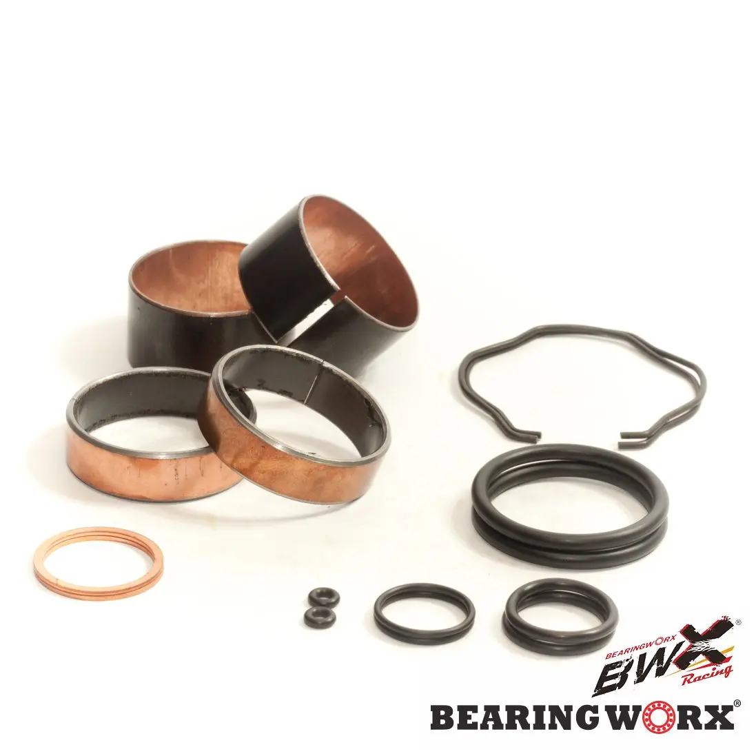 BEARING WORX sada pouzder přední vidlice KAWASAKI KX 80/85 98-18, KX 100 95-18 (38-6058) (BEARING WORX sada pouzder přední vidlice KAWASAKI KX 80/85)