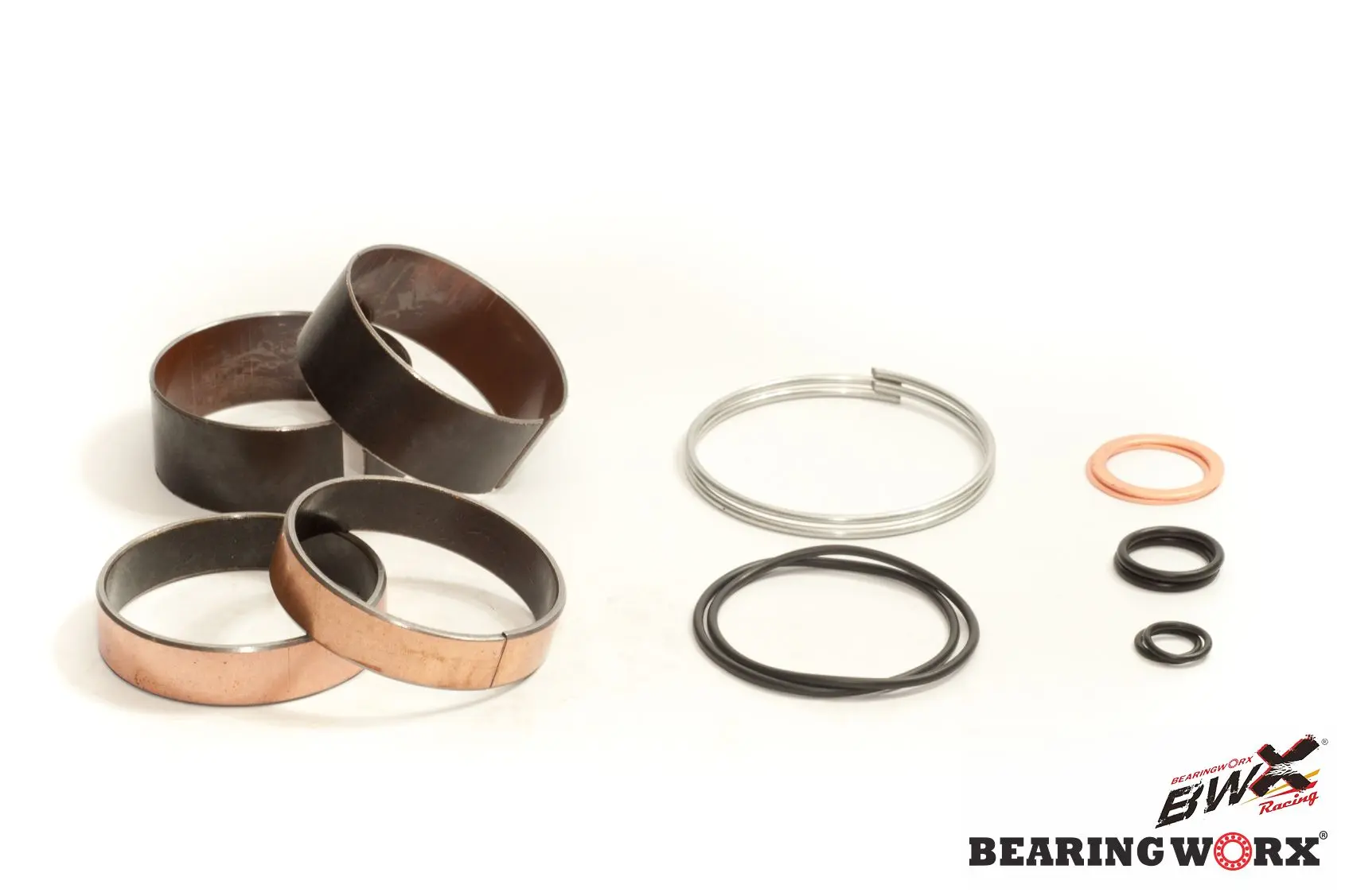 BEARING WORX sada pouzder přední vidlice KTM SX/SXF/XC 08-11 (38-6073) ( )