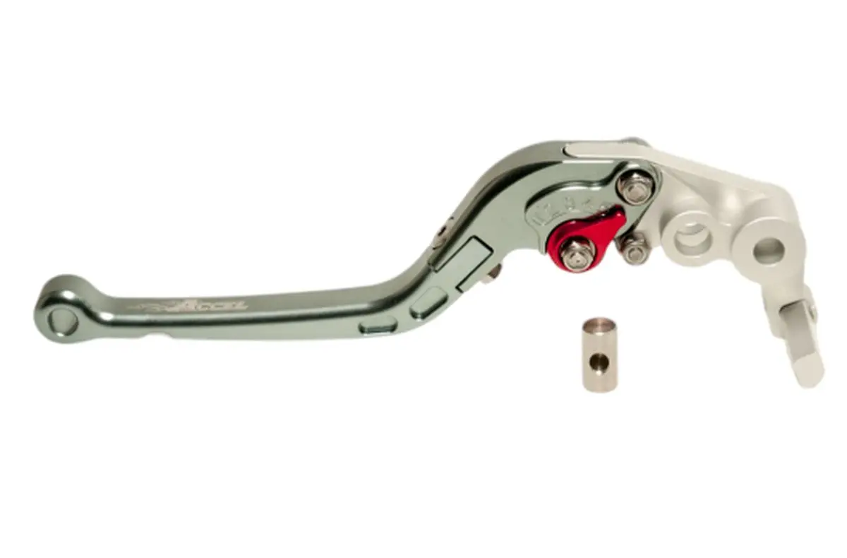 ACCEL výklopná brzdová páka HONDA CBR 600 RR 07-13,CBR 1000 RR 04-13,CB 1000R 08-09 barva šedá (DHH01SA) (AFBL-08-04GY) (ACCEL výklopná brzdová páka)