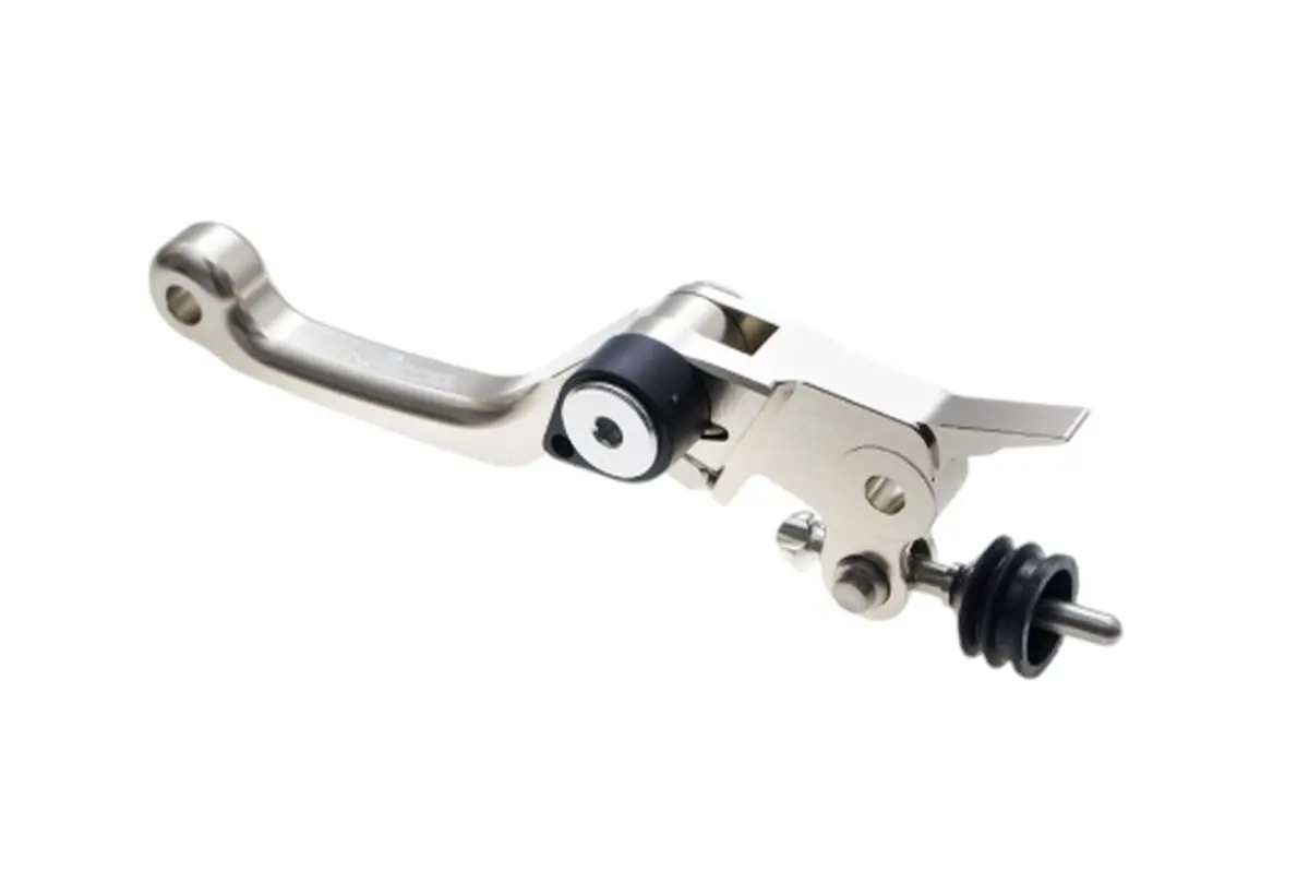 ACCEL výklopná brzdová páka KTM SX 85 13, FREERIDE 350 13 (70013002000) barva titanová (ACCEL výklopná brzdová páka KTM SX 85 13, FREERIDE 350 13)