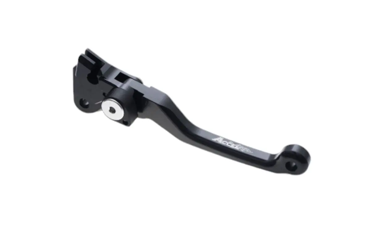 ACCEL výklopná spojková páka YAMAHA YZ/YZF 00-14, KAWASAKI KXF 250/450 06-16 barva černá (ACCEL výklopná spojková páka YAMAHA YZ/YZF 00-14, KAWASAKI)