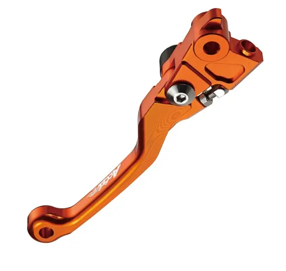 ACCEL výklopná spojková páka (MAGURA) KTM SXF 450`09-12, SX 125`09-15 barva oranžová (ACCEL výklopná spojková páka (MAGURA) KTM SXF 450`09-12, SX)