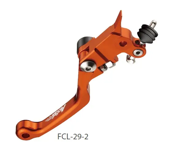 ACCEL výklopná spojková páka KTM SX 85 13, FREERIDE 350 13 barva oranžová (ACCEL výklopná spojková páka KTM SX 85 13, FREERIDE 350 13 barva oranžová)