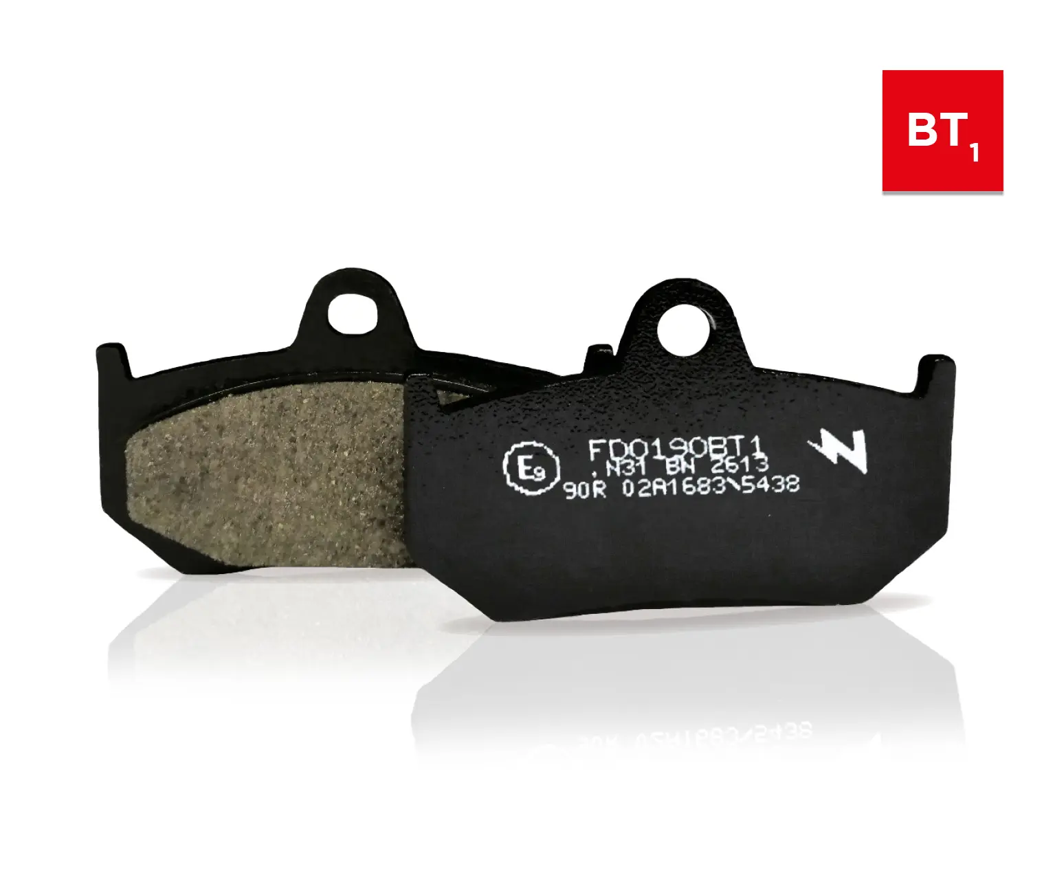 NEWFREN brzdové destičky KH181 (TOURING organické) BREMBO přední (NEWFREN brzdové destičky KH181 (TOURING organické) BREMBO přední)