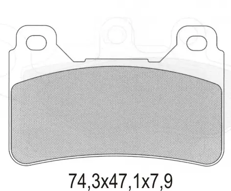 GALFER brzdové destičky KH390 polokovové HONDA CBR 600/1000RR přední (GALFER brzdové destičky KH390 polokovové HONDA CBR 600/1000RR přední)