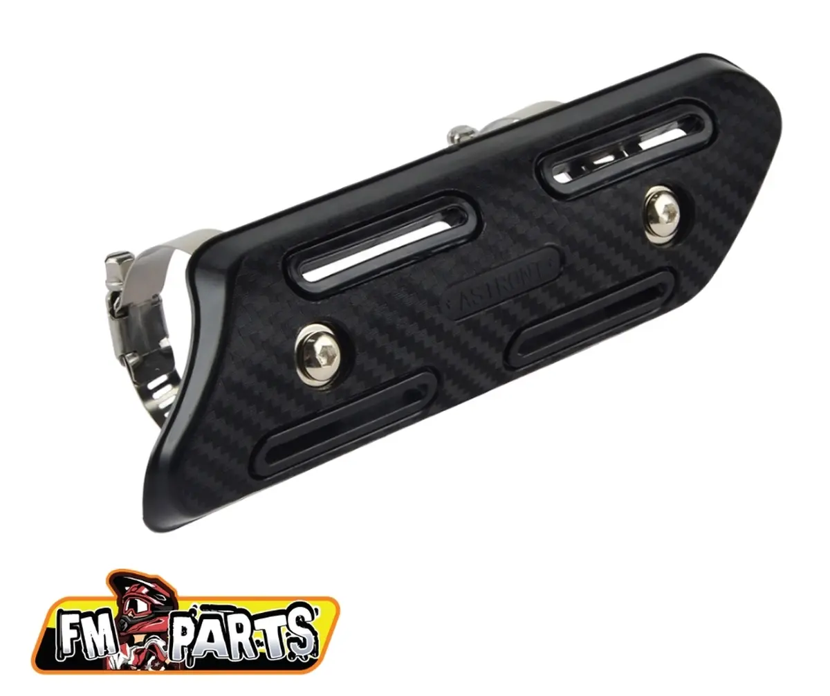 FM-PARTS univerzální kryt výfukového potrubí 4T černá (FP100M001BK) (FM-PARTS univerzální kryt výfukového potrubí 4T černá (FP100M001BK))