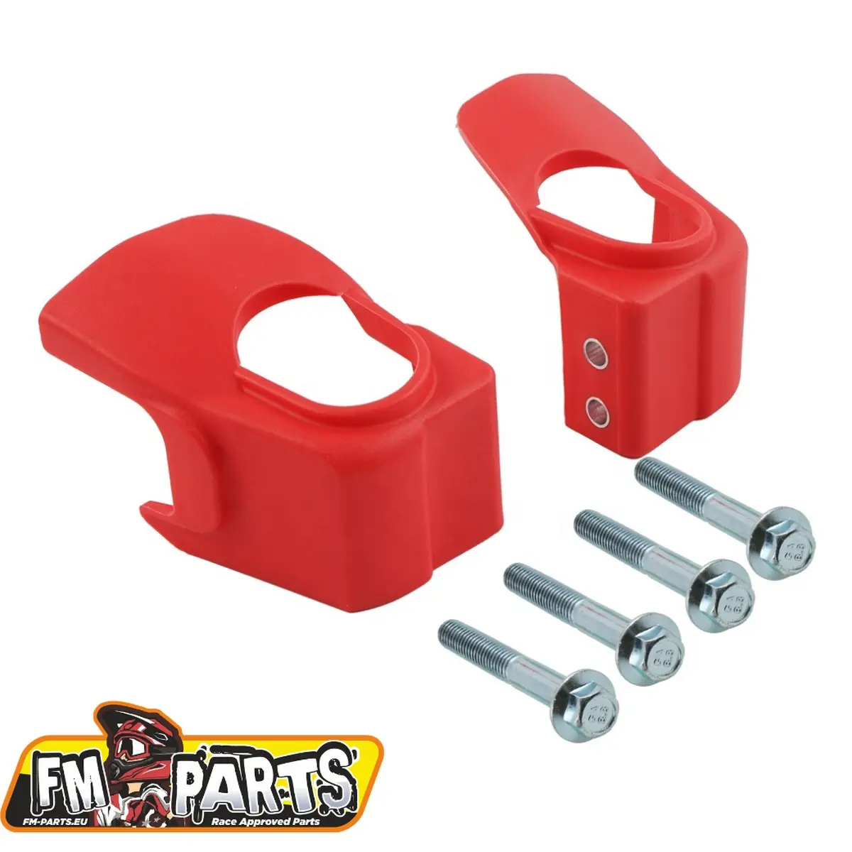 FM-PARTS spodní kryt přední vidlice (s montážní sadou) BETA RR/X-TRAINER barva červená (FM-PARTS spodní kryt přední vidlice (s montážní sadou) BETA)