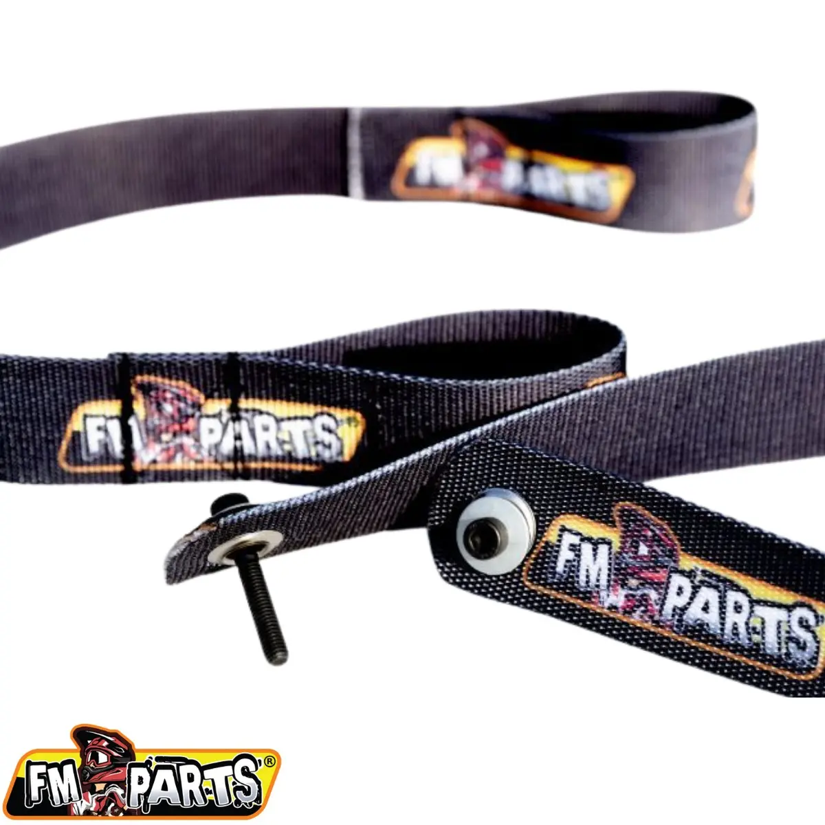 FM-PARTS textilní popruhy pro vytažení motocyklu (komplet přední zadní) BETA '13-'24 ( )