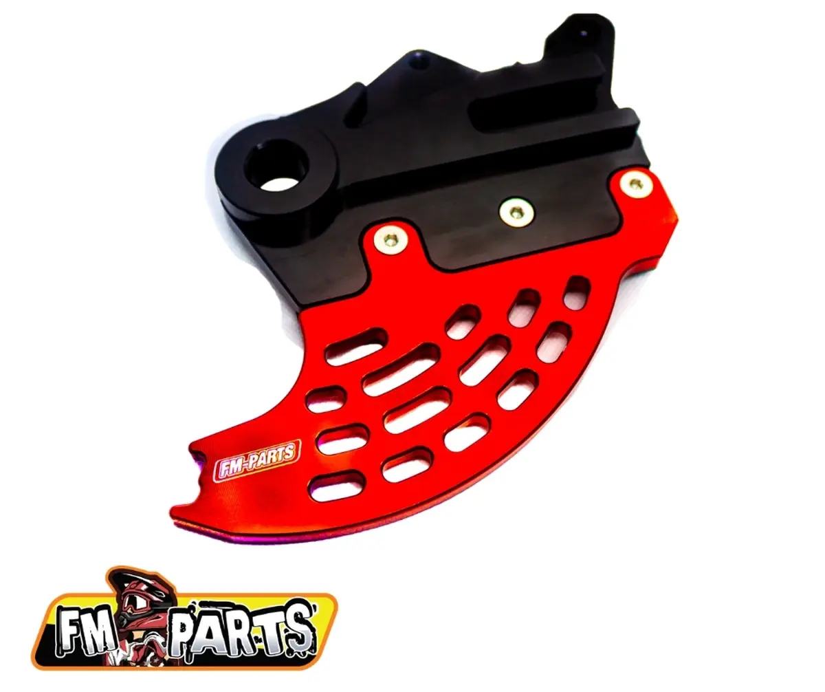 FM-PARTS hliníkový kryt brzdového kotouče zadní BETA 250/300/350 13-24 barva červená ( )