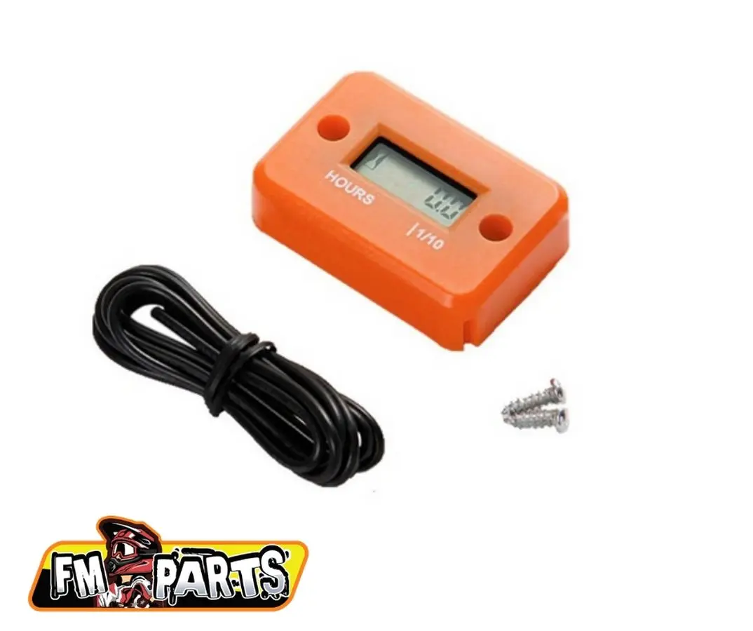 FM-PARTS indukční měřič motohodin voděodolný barva oranžová (EL) ( )