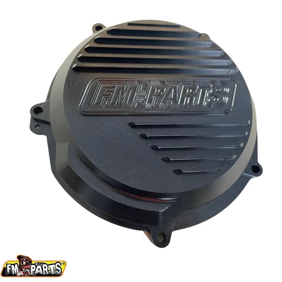 FM-PARTS kryt spojky (dekl) zesílený CNC 6082 hliník BETA RR 250/300 '20-'25; X-TRAINER 250/300 '20-'25 barva černá (FM-PARTS kryt spojky (dekl))
