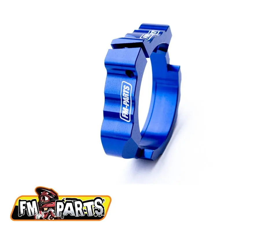FM-PARTS zesílení výfukového potrubí KTM/HUSQVARNA 17-25 barva modrá (FPM108BL) ( )