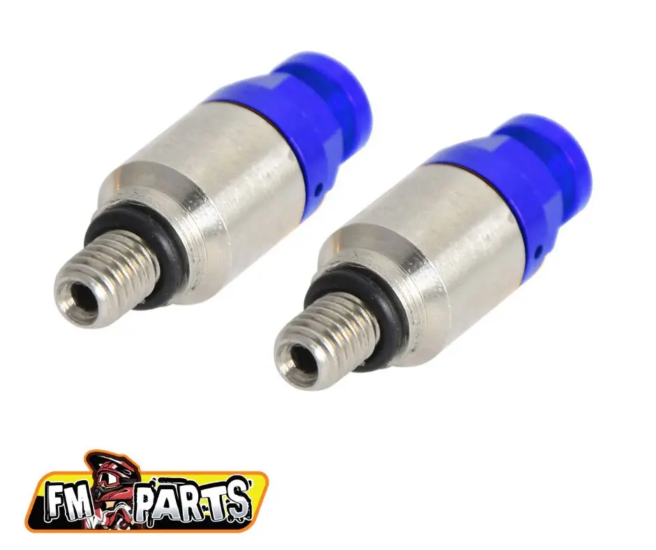 FM-PARTS odvzdušňovač tlumičů SHOWA/KAYABA M5 barva modrá (FM-PARTS odvzdušňovač tlumičů SHOWA/KAYABA M5 barva modrá)