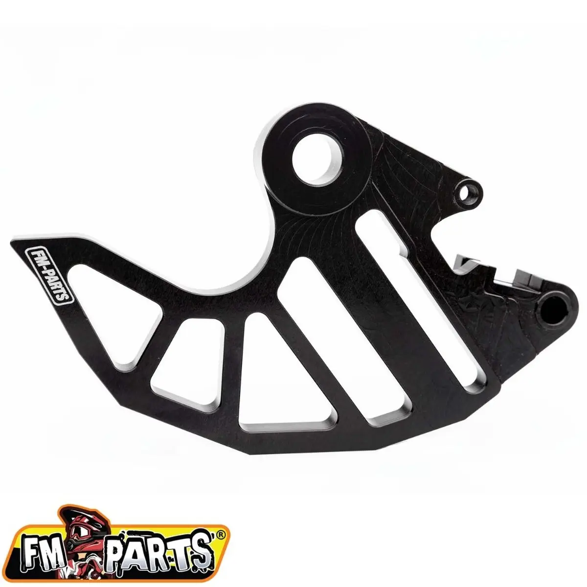 FM-PARTS hliníkový kryt brzdového kotouče zadní KTM / HUSQVARNA / GAS GAS 24-25 barva černá (FM-PARTS hliníkový kryt brzdového kotouče zadní KTM /)
