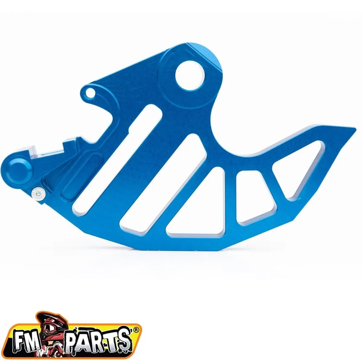 FM-PARTS hliníkový kryt brzdového kotouče zadní KTM / HUSQVARNA / GAS GAS 24-25 barva modrá (FM-PARTS hliníkový kryt brzdového kotouče zadní KTM /)