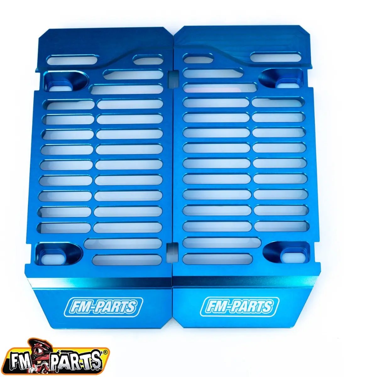 FM-PARTS kryty chladiče (mřížka) hliník SHERCO 14-24 barva modrá (FM-PARTS kryty chladiče (mřížka) hliník SHERCO 14-24 barva modrá)
