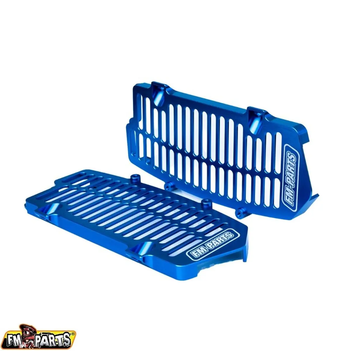 FM-PARTS kryty chladiče (mřížky) hliník KTM/HUSQVARNA/GAS GAS 20-26 TBI /TPI barva modrá ( )
