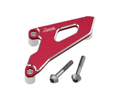 ACCEL kryt řetězového kola přední HONDA / YAMAHA barva modrá ( )