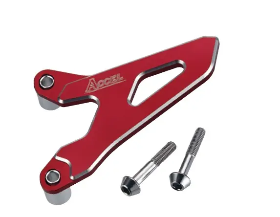ACCEL kryt řetězového kola přední HONDA CRF 250 R '10-16, CRF 450R '09-'16 barva červená ( )