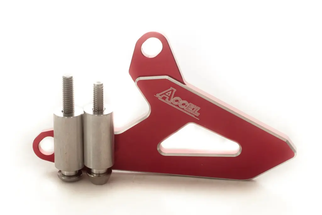 ACCEL kryt řetězového kolečka přední HONDA CRF 250R '18-20 barva červená - akce (ACCEL kryt řetězového kolečka přední HONDA CRF 250R '18-20 barva)