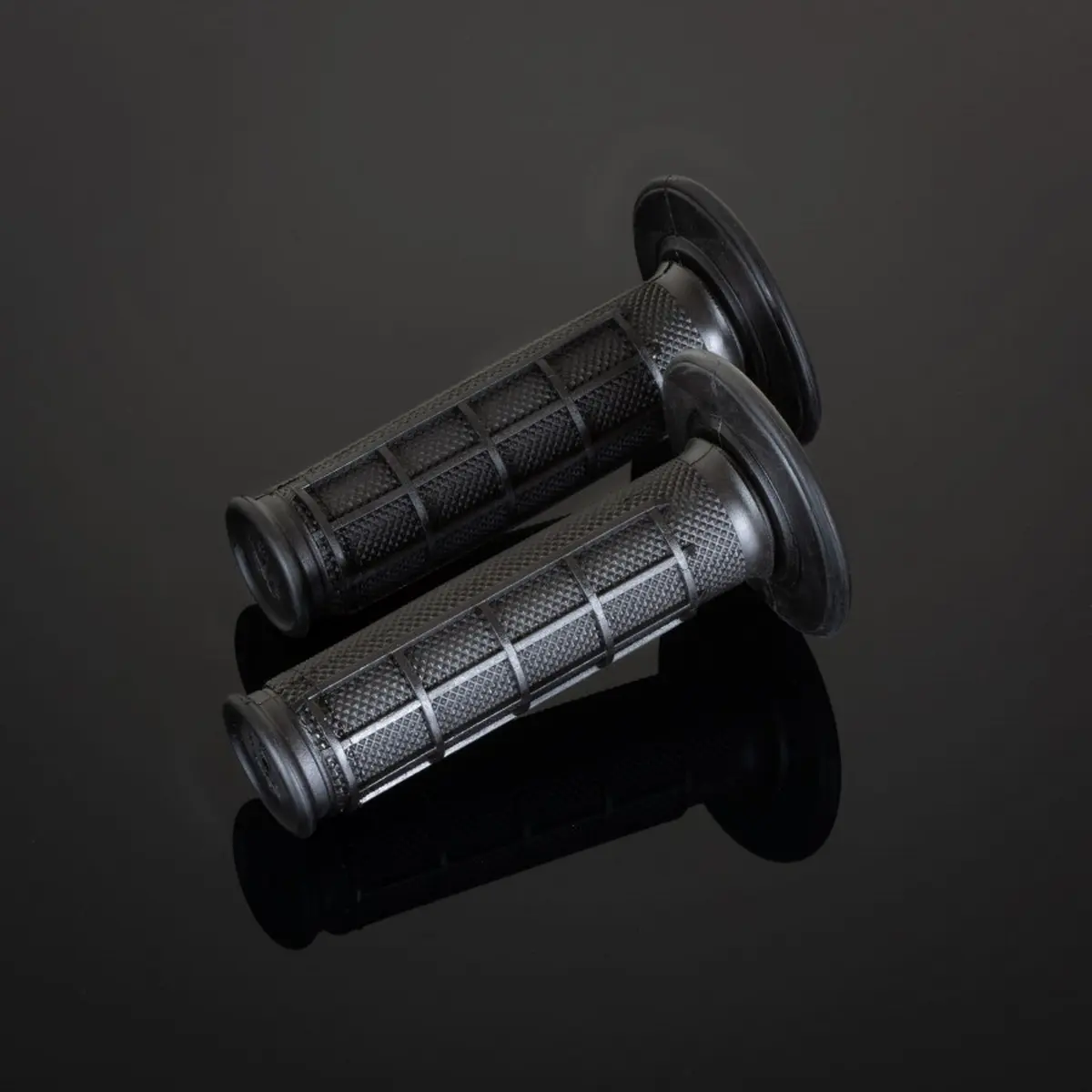 RENTHAL gripy MX DUAL COMPOUND DIAMOND WAFFLE ULTRA TACKY, dvousložkový barva černá ( )