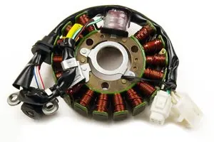 ELECTREX vinutí alternátoru (stator) YAMAHA YP125 MAJESTY 98-11, MBK 125, MALAGUTI 125 (97X37X13 mm) (ELECTREX vinutí alternátoru (stator) YAMAHA)
