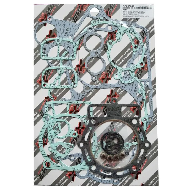 BEARING WORX kompletní sada těsnění KTM MXC-G 450 03-04, SX 450 03-06, XC 450 04-07, SX 525 03-06, EXC 525 závodní 03-07 (808318) (BEARING WORX)